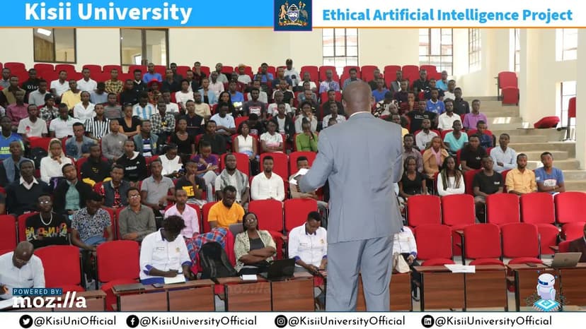 Students engage with Ethical AI experts to learn how best to be ethical.